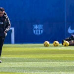 El FC Barcelona prepara su partido ante el Real Madrid
