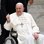 Pope Francis' audience with pilgrims from the Dioceses of Cesena-Sarsina, Savona and Imola