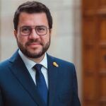 El presidente de la Generalitat, Pere Aragonès