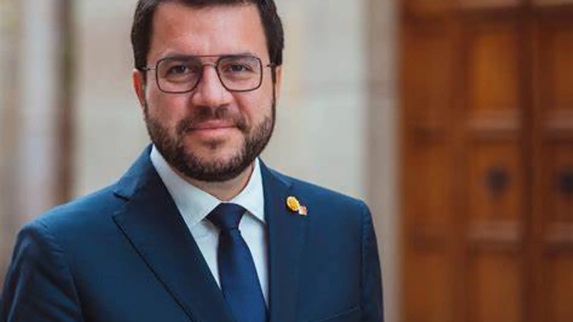 El presidente de la Generalitat, Pere Aragonès