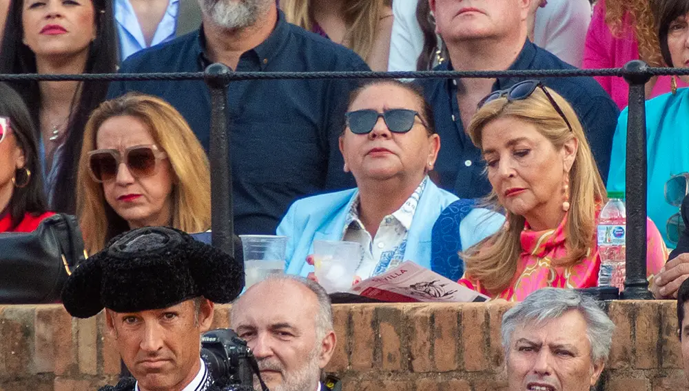 María del Monte junto a Inmaculada Casal
