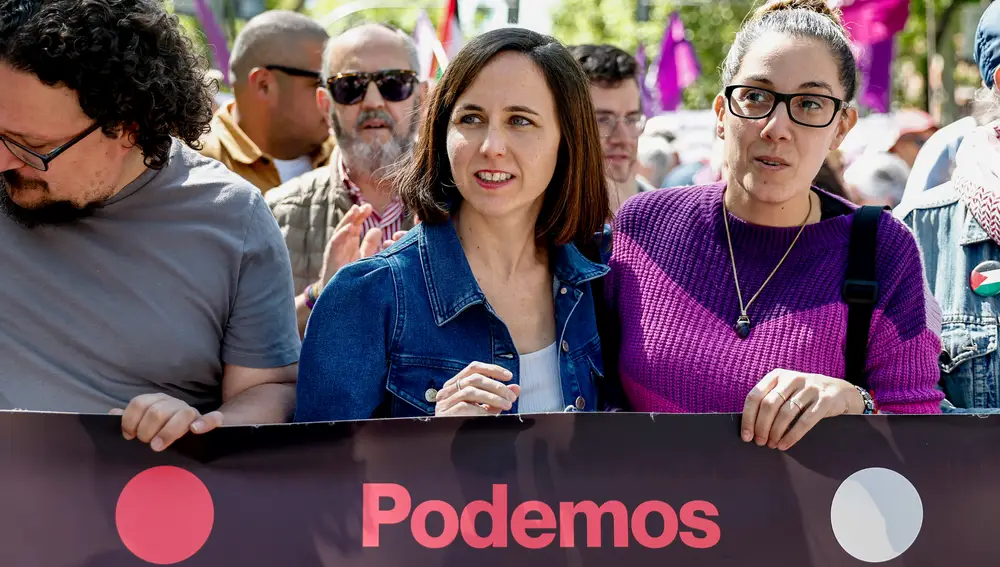 Manifestación de apoyo a Palestina en Madrid