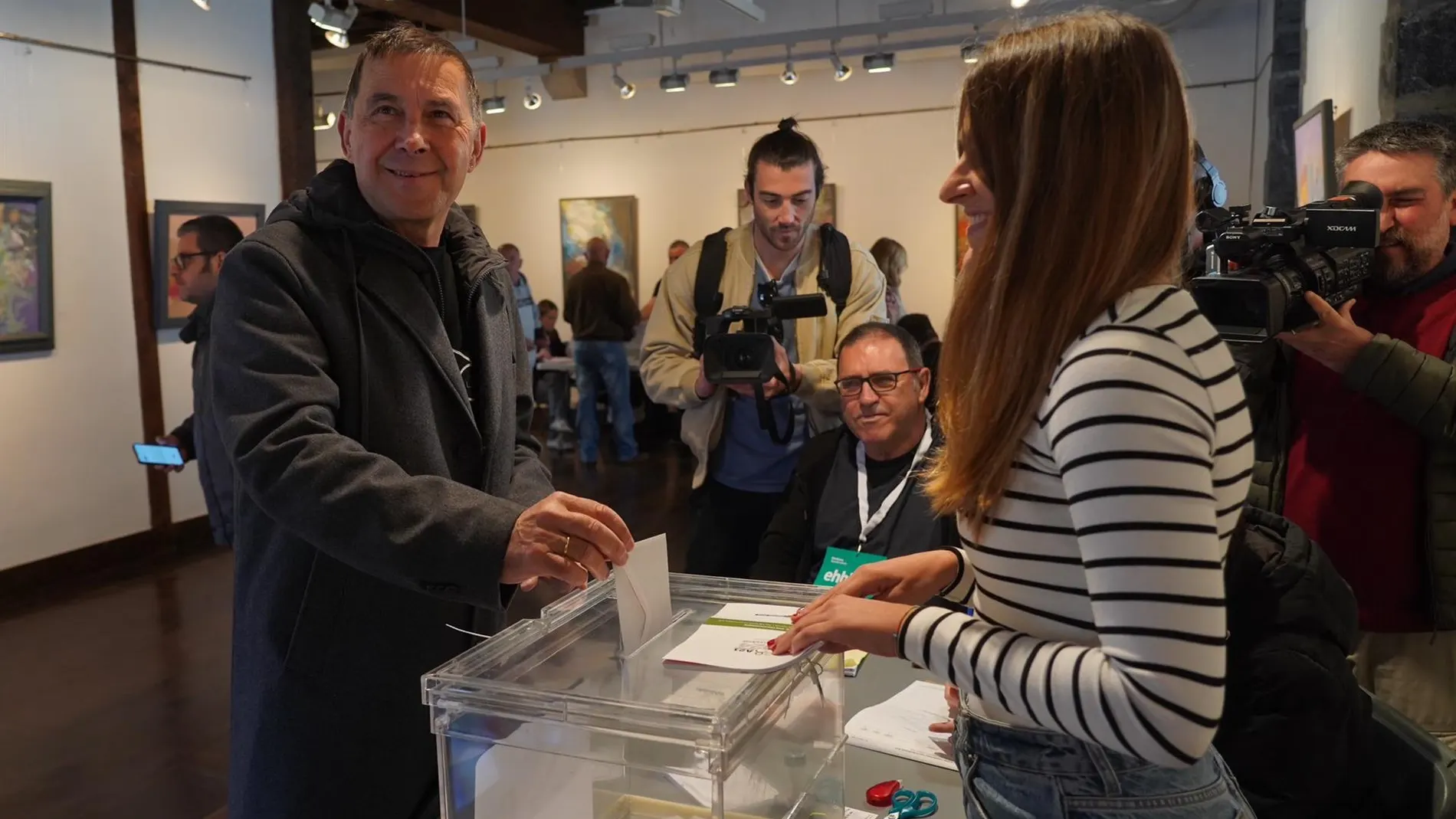 VÍDEO: 21A.-Otegi cree que se va a "volver a confirmar que el crecimiento de la izquierda soberanista es estructural"
