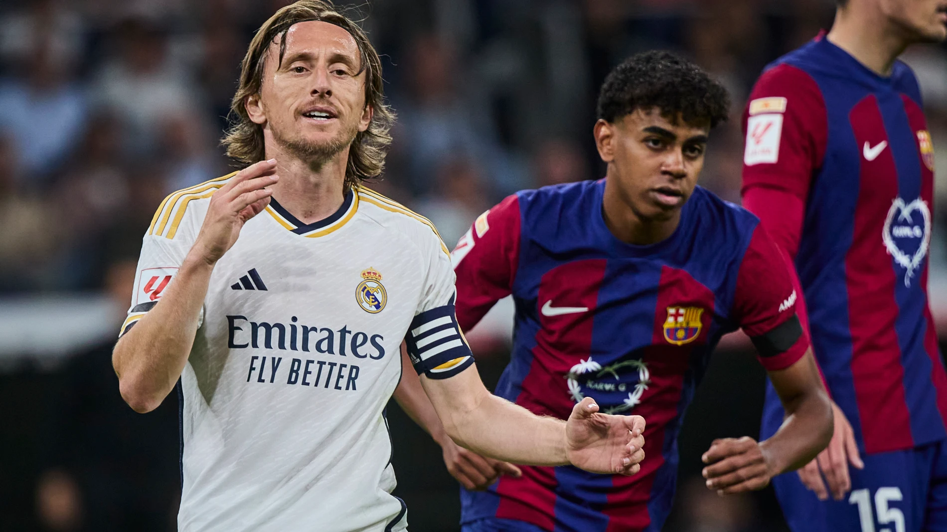 Real Madrid - FC Barcelona, campeonato nacional de Liga © Alberto R. Roldán / Diario La Razón. 21 04 2024