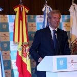 Rueda, en un viaje anterior a Argentina. 