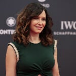 Isabel Díaz Ayuso en los Premios Laureus en Madrid.