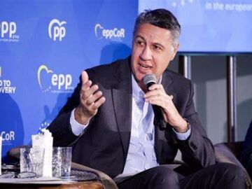 Xavier García Albiol, durante un acto