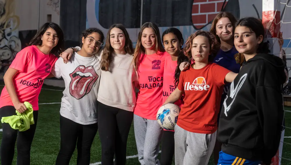 Equipo de futbol Dragonas de Lavapies