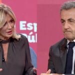 Susanna Griso desvela la extraña petición que le hizo Sarkozy en su entrevista en "Espejo Público"