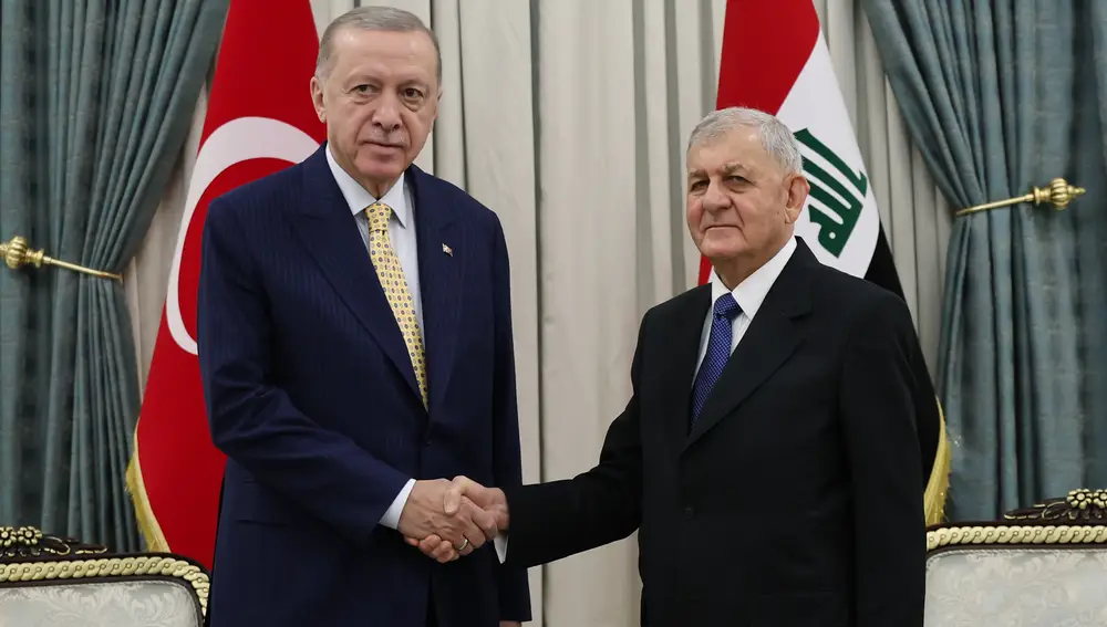Turkish President Erdogan visits Iraq