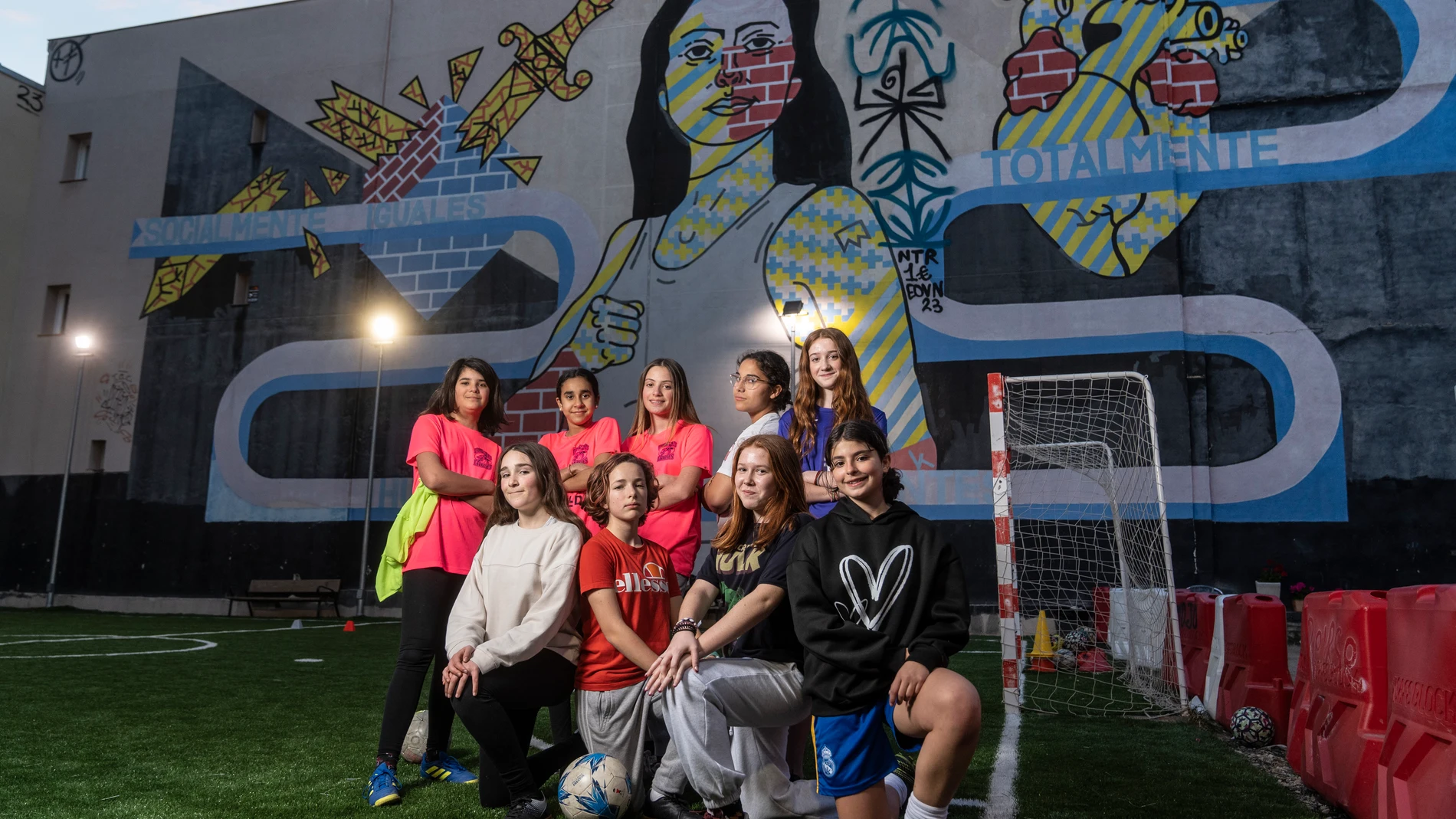 Equipo de futbol Dragonas de Lavapiés