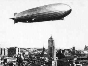 Aquel dirigible que surc&oacute; el cielo de Madrid