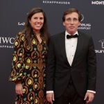 Teresa Urquijo y Almeida posando en los Premios Laureus.