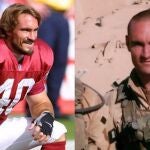 La trágica historia que conmovió a EEUU: de estrella de la NFL a luchar contra Ben Laden y morir por fuego amigo