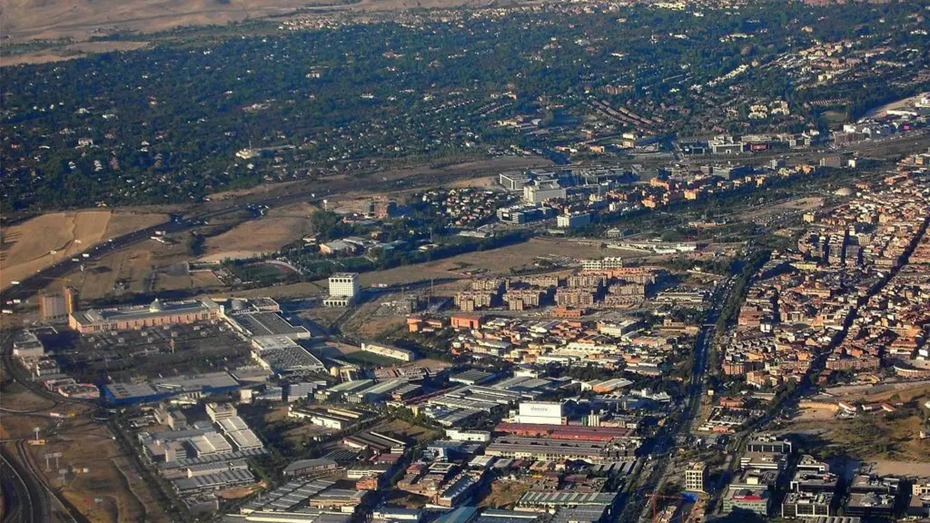 Vista aérea de Alcobendas