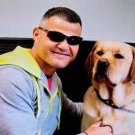 David Casinos, campeón paralímpico con perro guía
