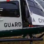El helicóptero de la Guardia Civil que participó en el rescate