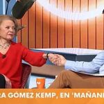 Mayra Gómez Kemp junto a Jaime Cantizano en 'Mañaneros'