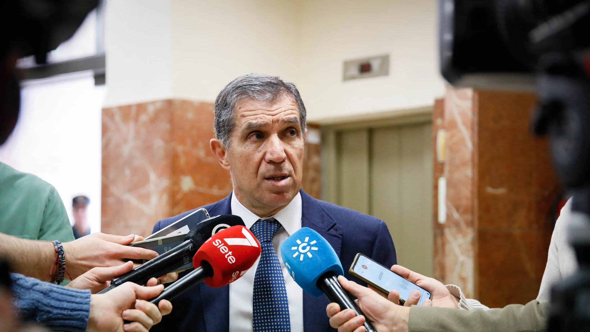 El presidente del TSJA, Lorenzo del Río