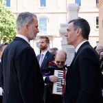 El Rey Felipe VI y Pedro Sánchez
