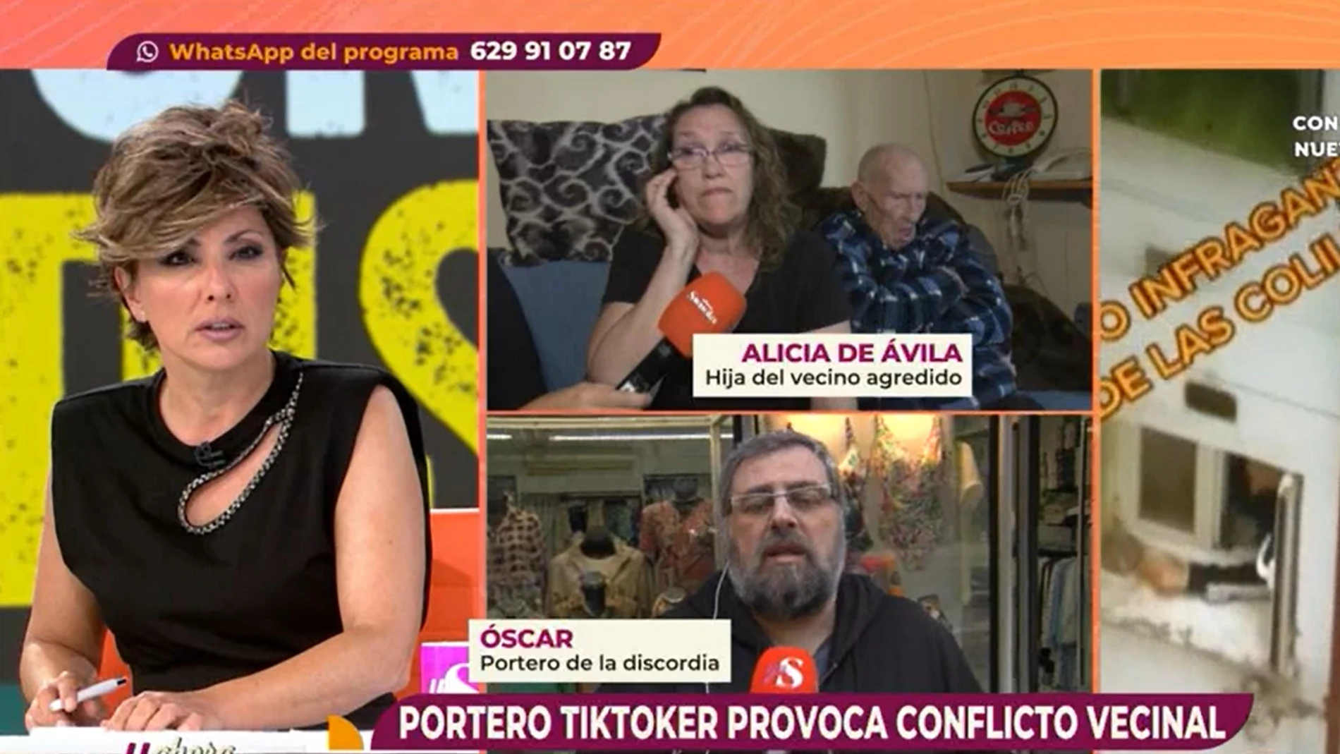 Duro encontronazo en directo entre Sonsoles Ónega y un polémico entrevistado: “Ahora empieza mátame”