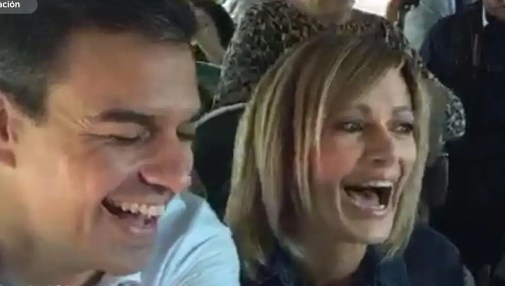 Pedro Sánchez y Susanna Griso