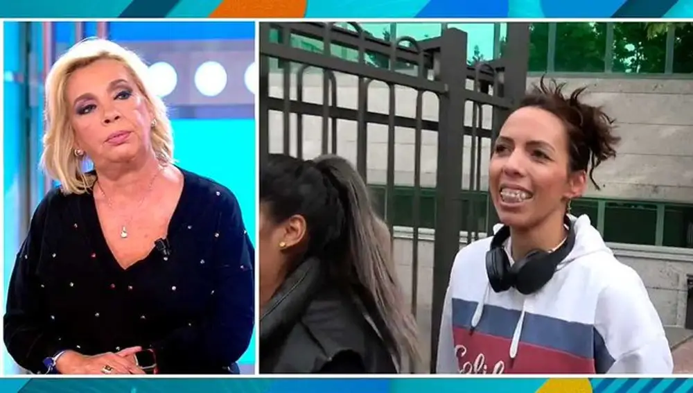 Paola Olmedo y Carmen Borrego