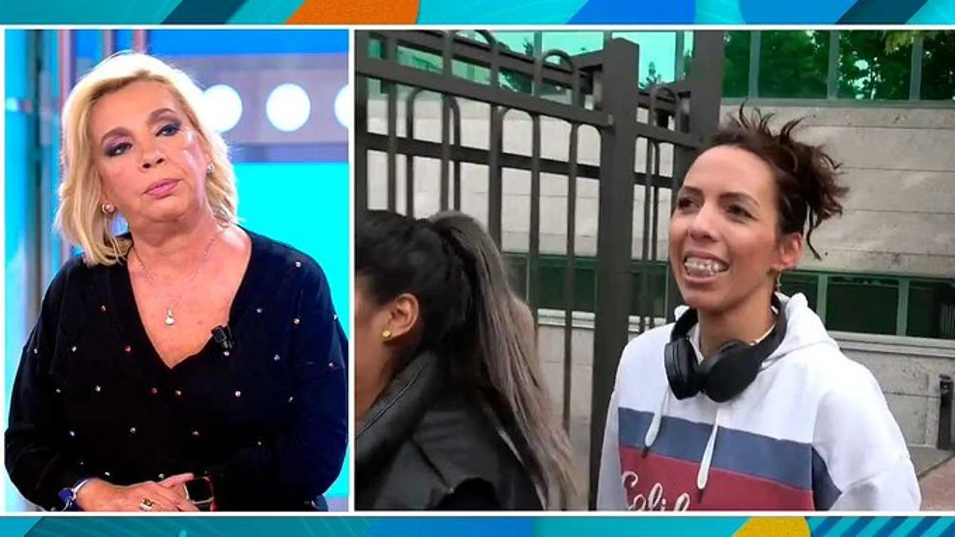 Paola Olmedo y Carmen Borrego