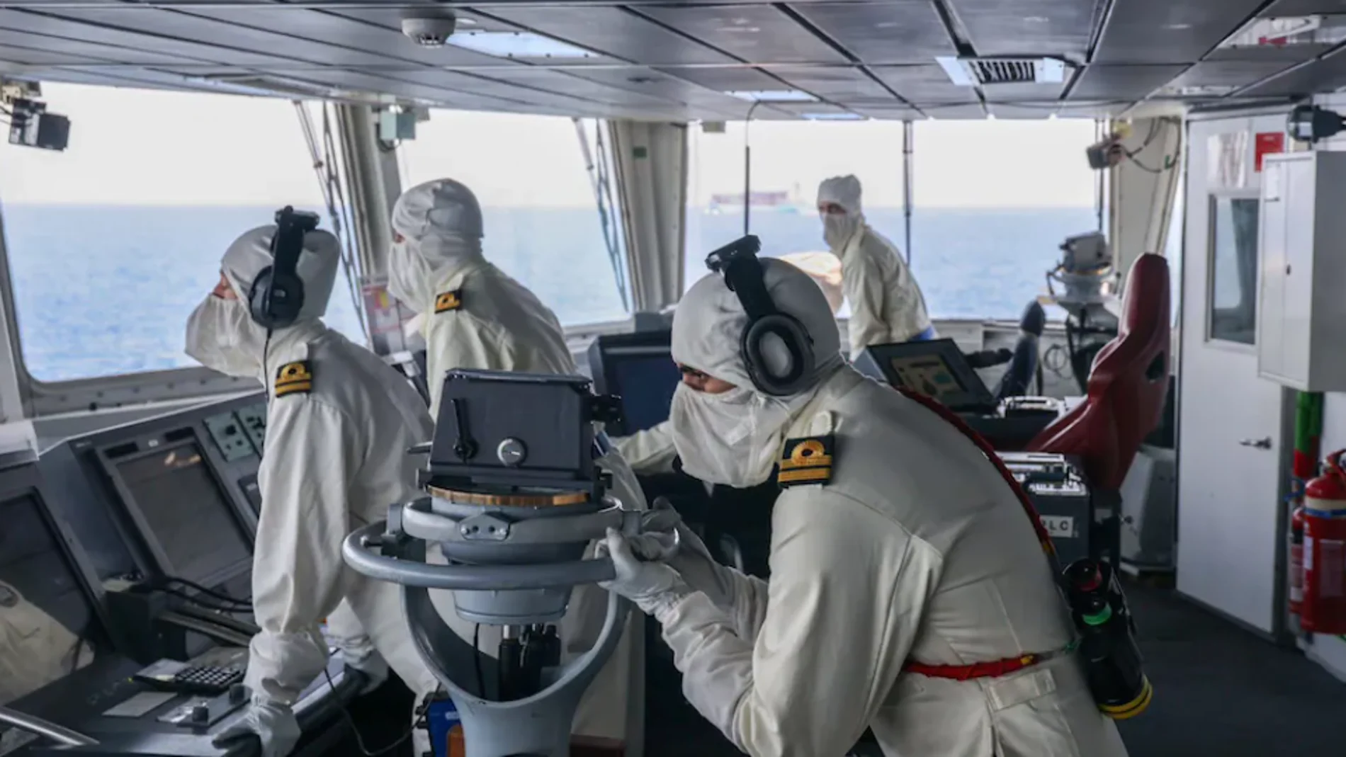 Tribulación del buque HMS Diamond británico