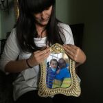 La madre y pareja de las víctimas