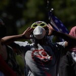 UCLA students set up a Gaza solidairty encampment