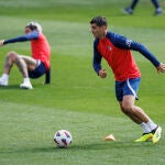 Entrenamiento del Atlético de Madrid