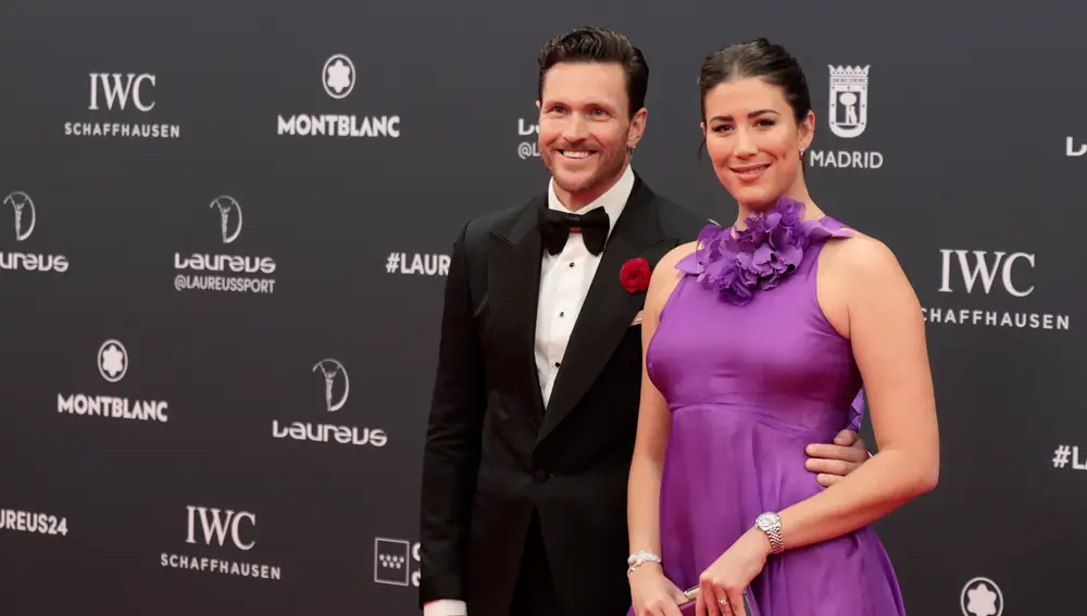 Garbiñe Muguruza, en los premios Laureus