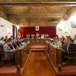 Conrado Íscar preside el pleno de la Diputación de Valladolid
