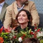 Isabel Díaz Ayuso en Mutua Madrid Open 2024.
