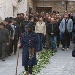 Castellón.- Barrachina asiste a la salida dels Pelegrins de Les Useres confiando que la rogativa logre lluvia