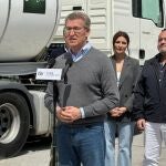El líder del PP, Alberto Núñez Feijóo, en Tortosa (Tarragona)