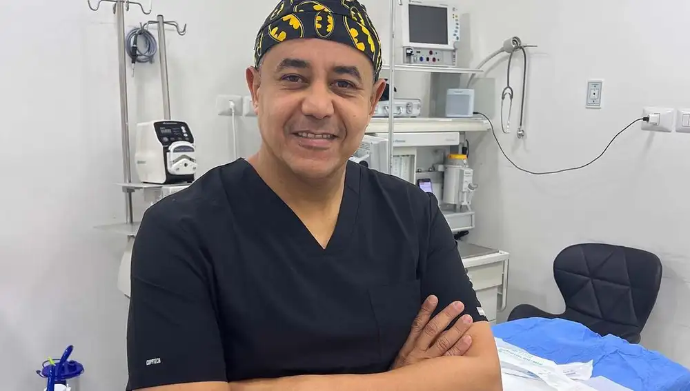 El cirujano colombiano Edwin Arrieta.