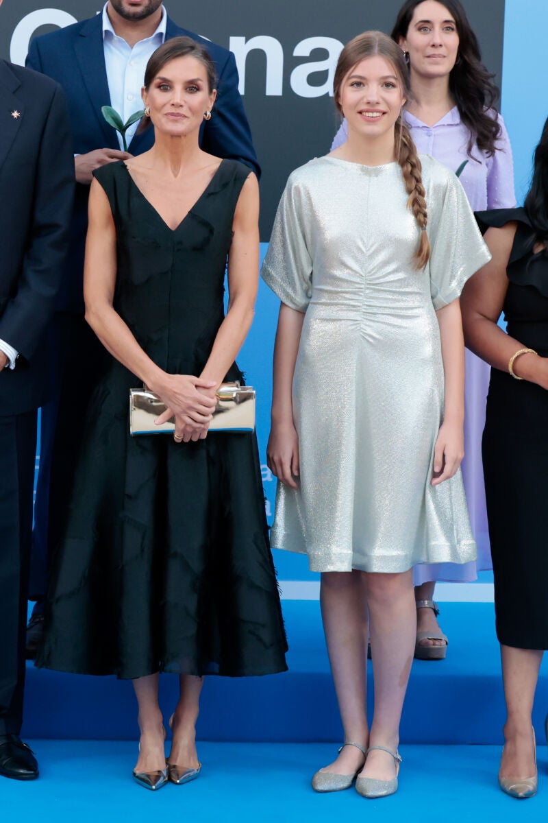 Reina Letizia e Infanta Sofía.
