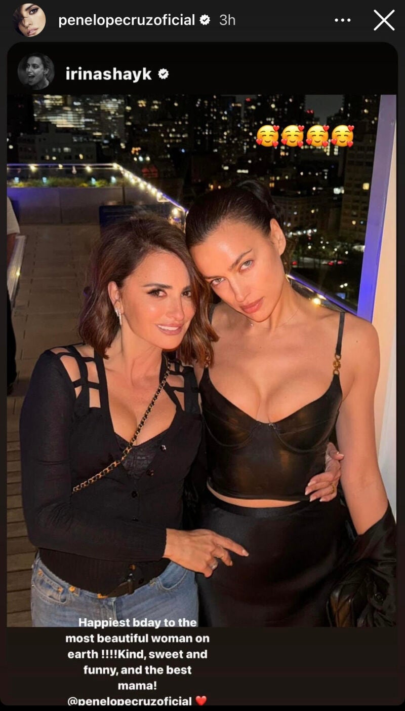 Penélope Cruz y su look de cumpleaños. 