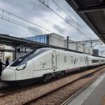 Uno de los trenes Avril durante una de las pruebas realizadas estas jornadas. 