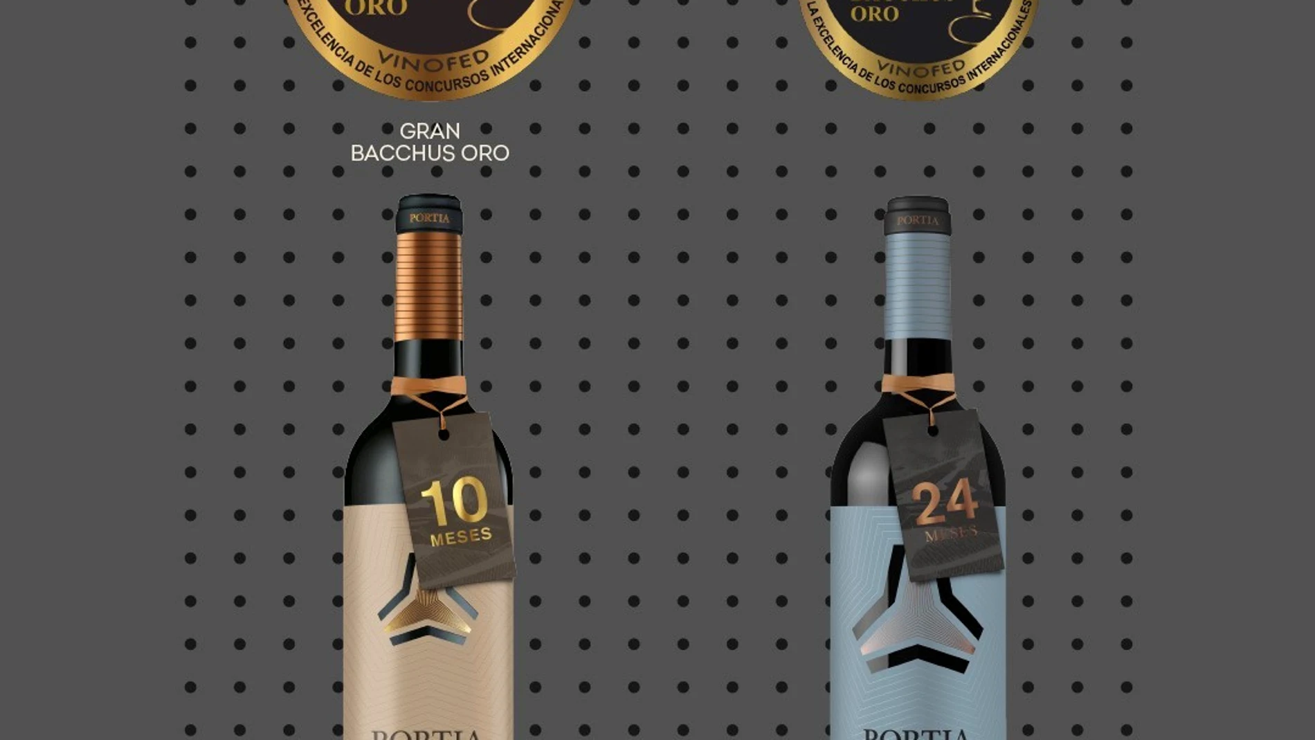 Vinos premiados de Bodegas Portia