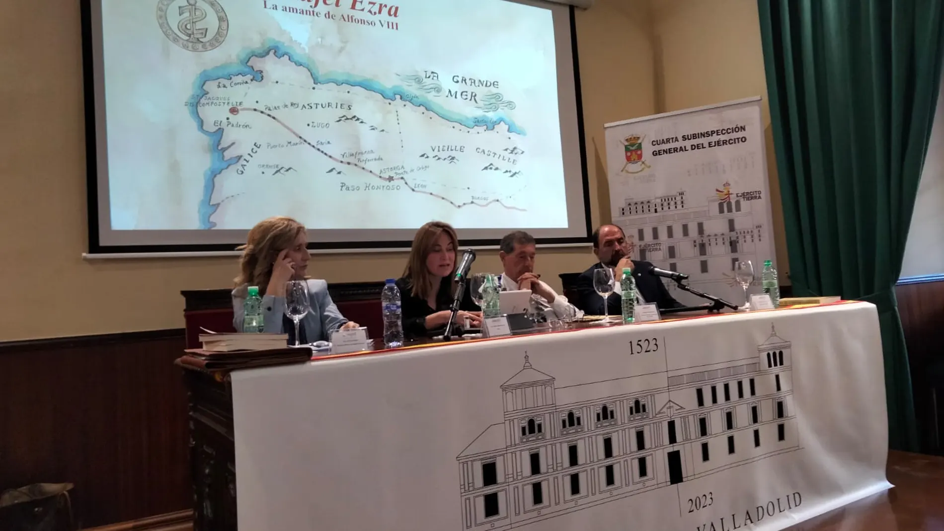 Presentación del libro en el Palacio Real de Valladolid