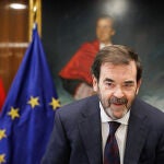 El presidente del Consejo General del Poder Judicial, Vicente Guilarte, participa en el seminario '¿Por qué no se renueva el CGPJ?'