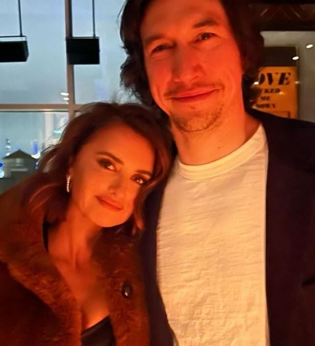 Penélope Cruz y Adam Driver