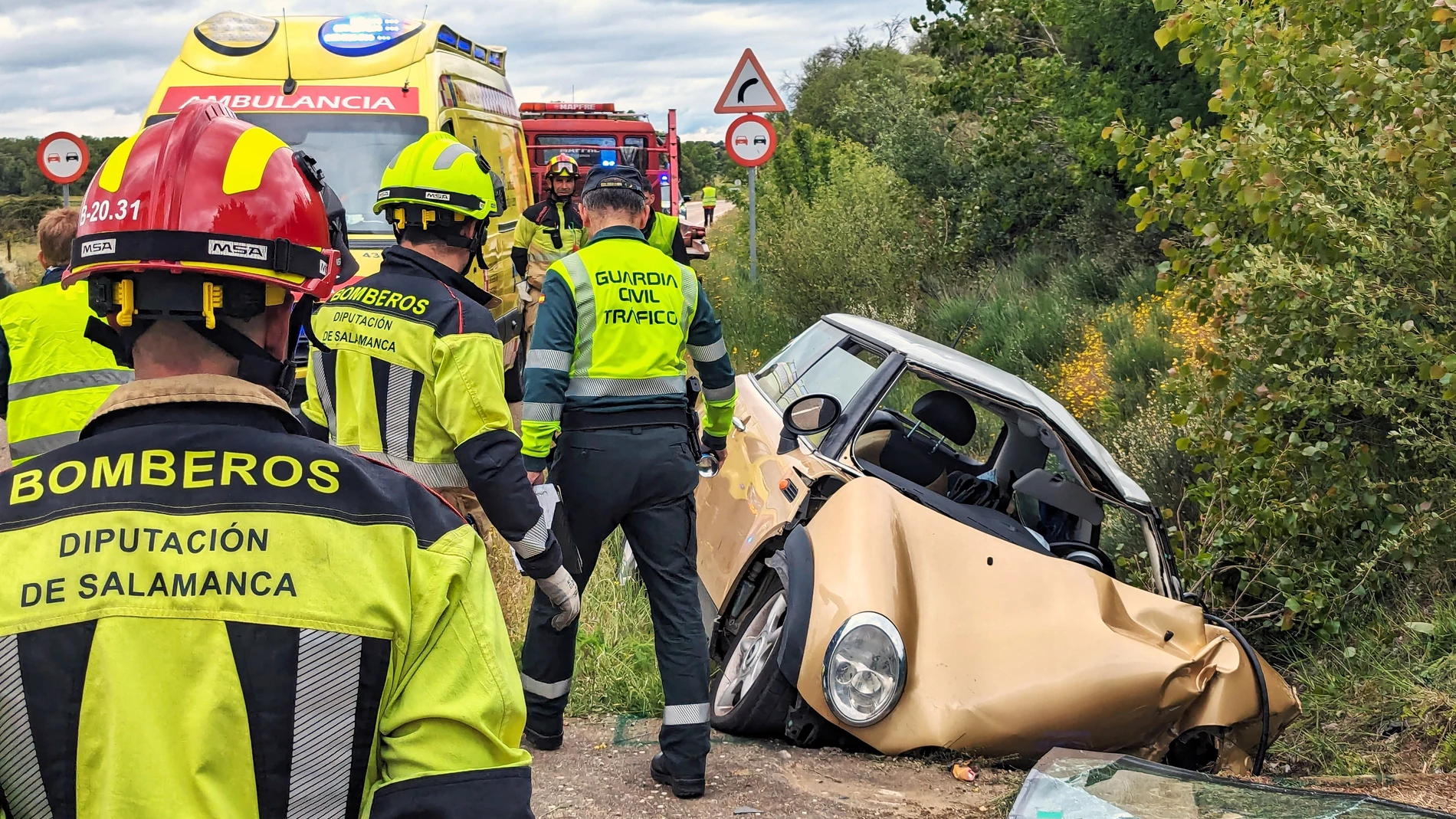 Accidente mortal en El Bodón (Salamanca)