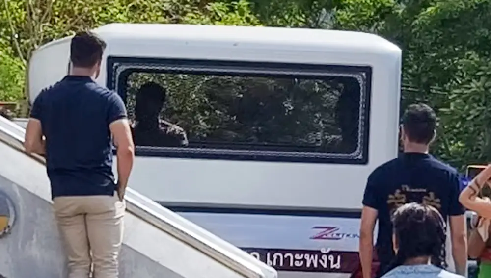 Daniel Sancho, hoy en Tailandia