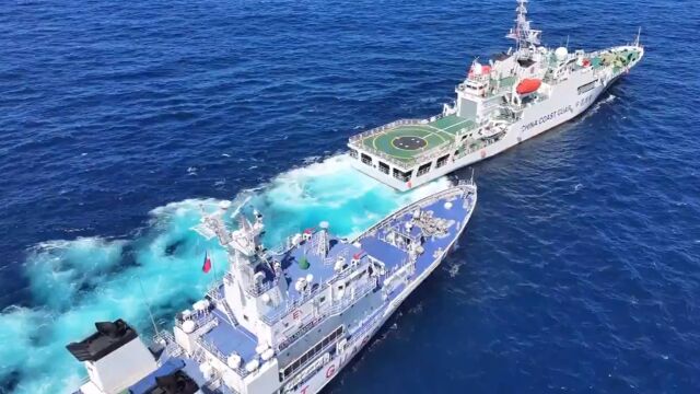 Filipinas acusa a China de dañar un buque con el uso de cañones de agua en el mar de China Meridional, en una foto de archivo