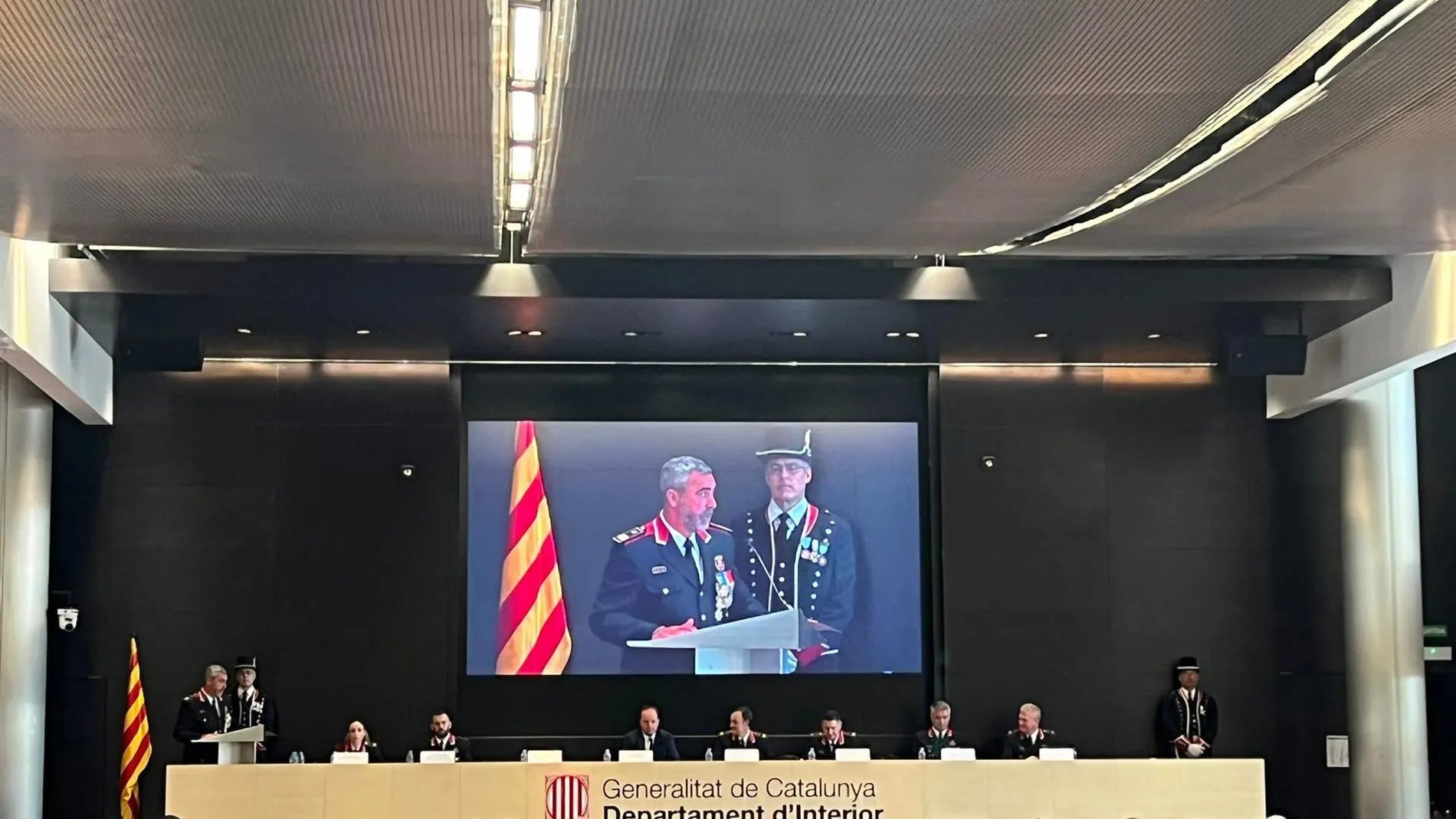 Momento del Día de les Esquadres, en Sabadell