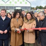 a consejera de Movilidad y Transformación Digital, María González Corral, inaugura la Feria de Maquinaria de Lerma, en presencia entre otros, de Borja Suárez y Luis Tudanca